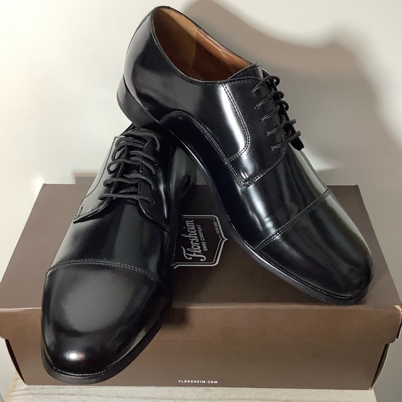 Florsheim Shoes Broxton Cap Toe Lace Up 